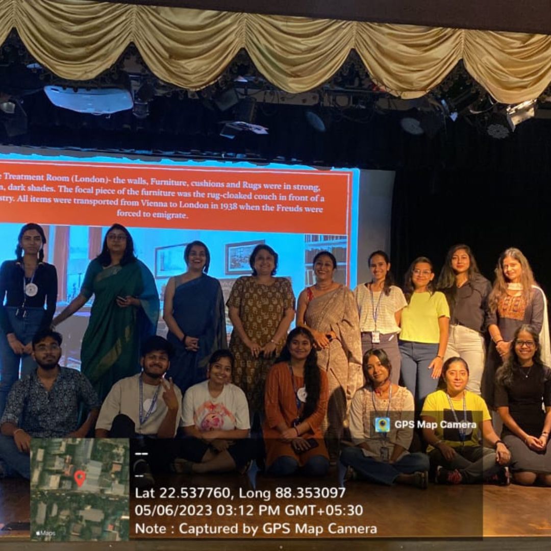 A talk on “Freud and Everyday Psychopathology” and Individual Poster Competition for the students of The Bhawanipur Education Society College on Different Issues Related to Mental Health.