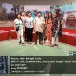 Exploration of Cultural and Media Heritage: Educational Trip to Santiniketan